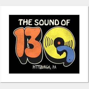 13Q Pittsburgh Retro Defunct Radio Station Posters and Art